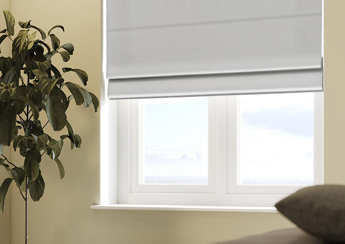 Windermere, Stone - Twist&Fit Roman Blind - Image 5